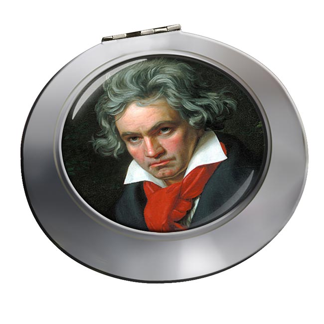 Ludwig van Beethoven Chrome Mirror