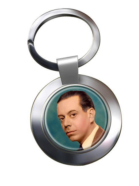 Cole Porter Chrome Key Ring