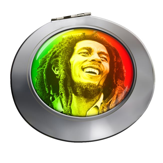 Bob Marley Chrome Mirror