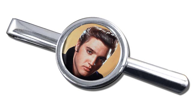 Elvis Presley Round Tie Clip
