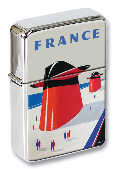 S.S. France Flip Top Lighter