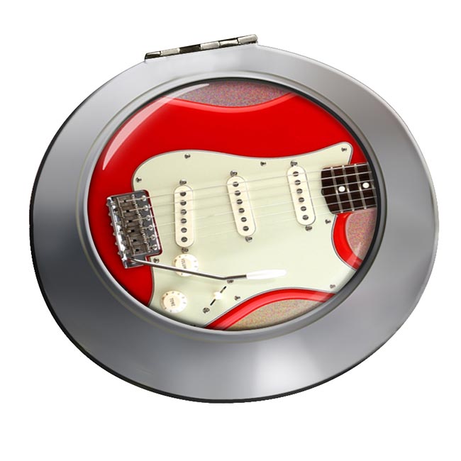Stratocaster Guitar Chrome Mirror