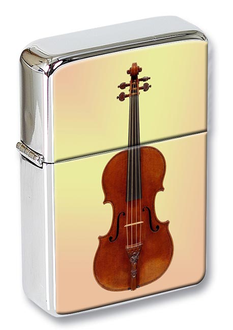 Violin Flip Top Lighter