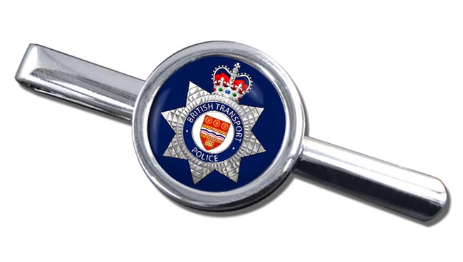 British Transport Police Round Tie Clip