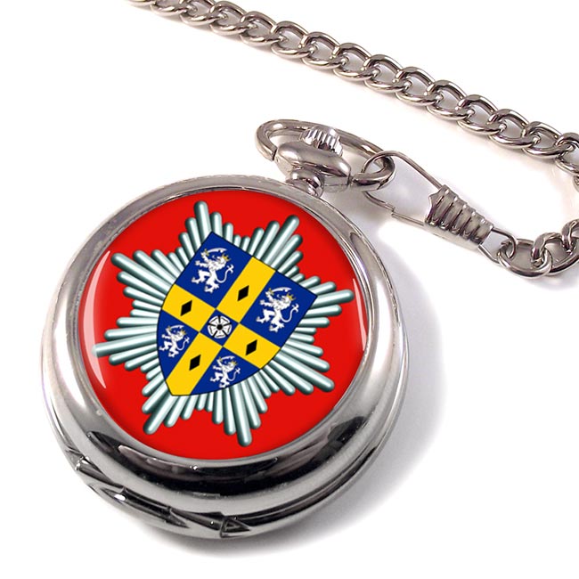 Co. Durham & Darlington Fire & Rescue Service Pocket Watch