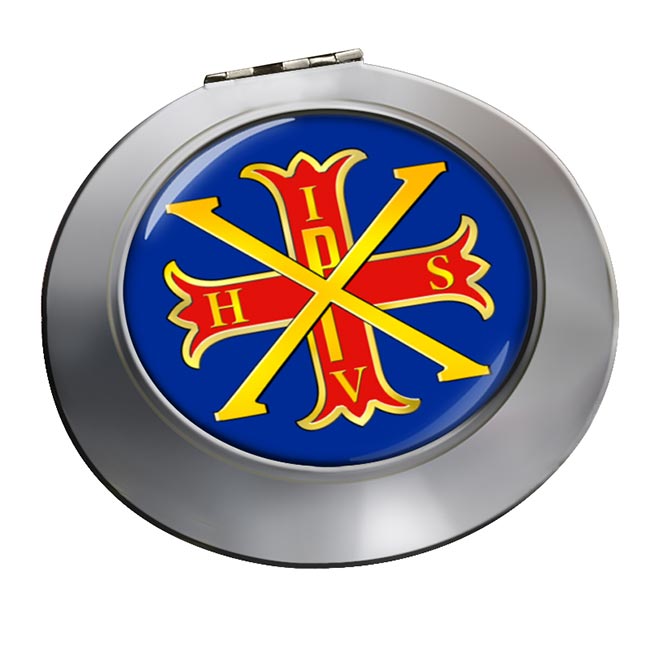 Red Cross of Constantine Chrome Mirror