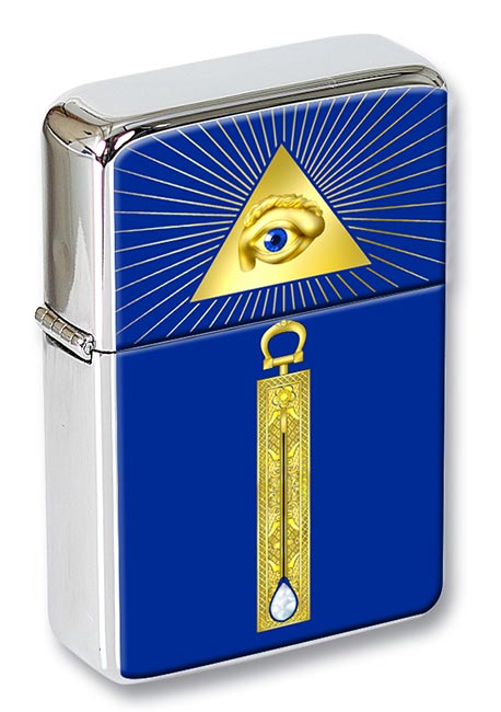 Masonic Lodge Junior Warden Flip Top Lighter