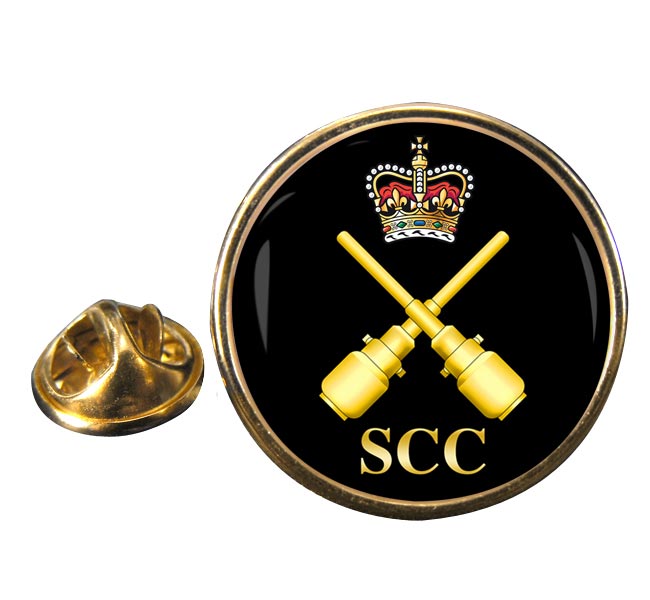 SCC Drill instructor Round Pin Badge