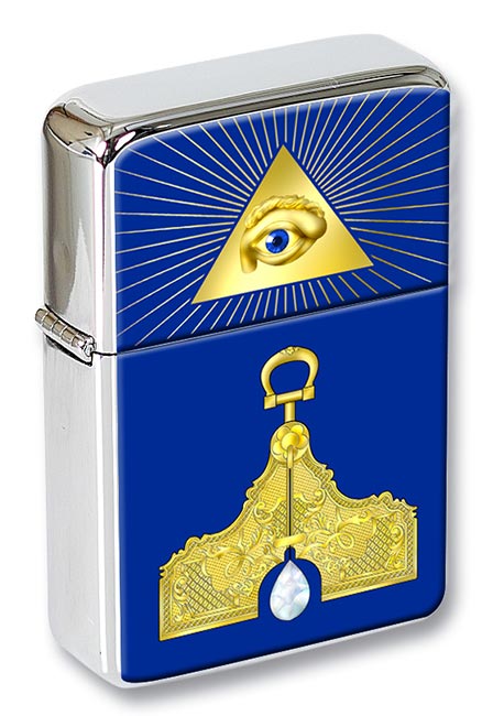 Masonic Lodge Senior Warden Flip Top Lighter