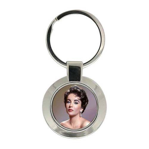 UK Gift Shop Elizabeth Taylor Key Ring