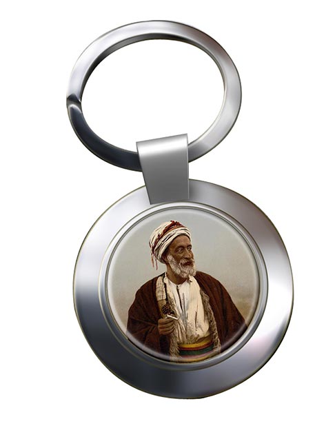 A Bedouin Sheik Chrome Key Ring