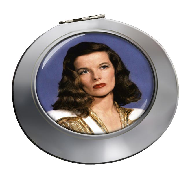 Katharine Hepburn Chrome Mirror