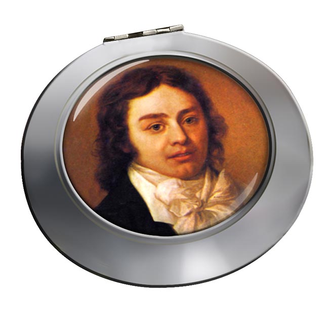 Samuel Coleridge Chrome Mirror