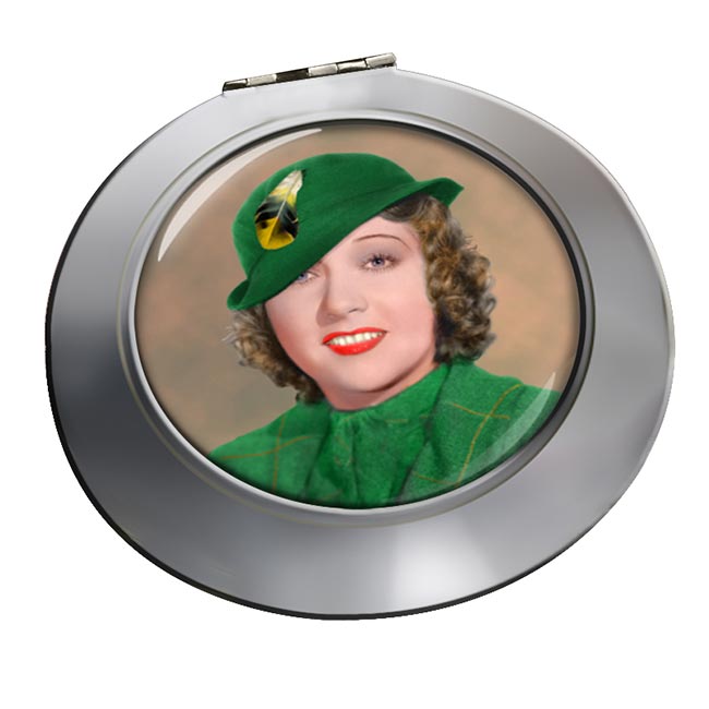 Ethel Merman Chrome Mirror