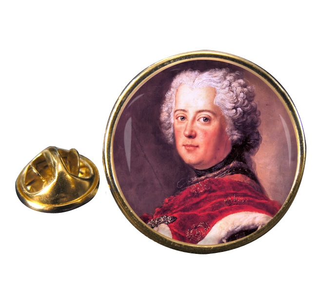 Frederick the Great Round Pin Badge