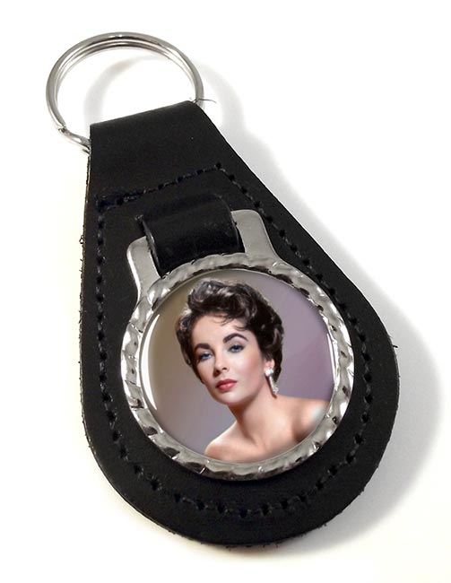 Elizabeth Taylor Leather Key Fob