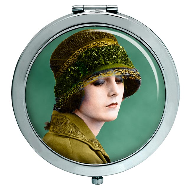 Mary Astor Compact Mirror