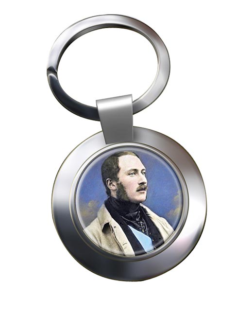 Albert Prince Consort Chrome Key Ring