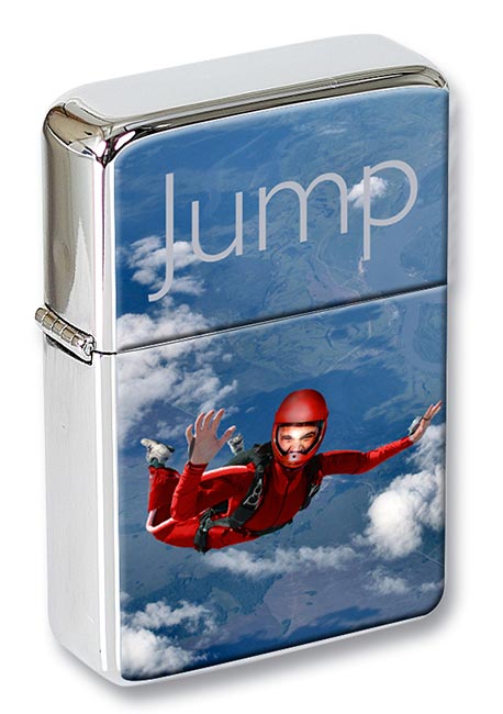 Skydiving Flip Top Lighter