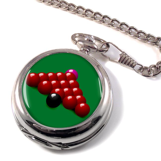 UK Gift Shop Snooker Pocket Watch