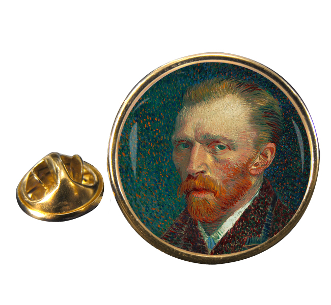 Vincent Van Gogh Round Pin Badge
