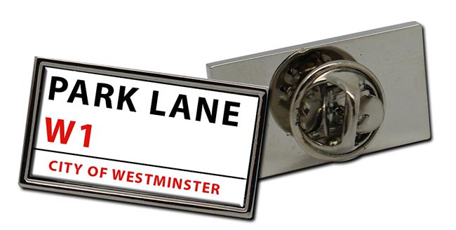 Park Lane Rectangle Pin Badge