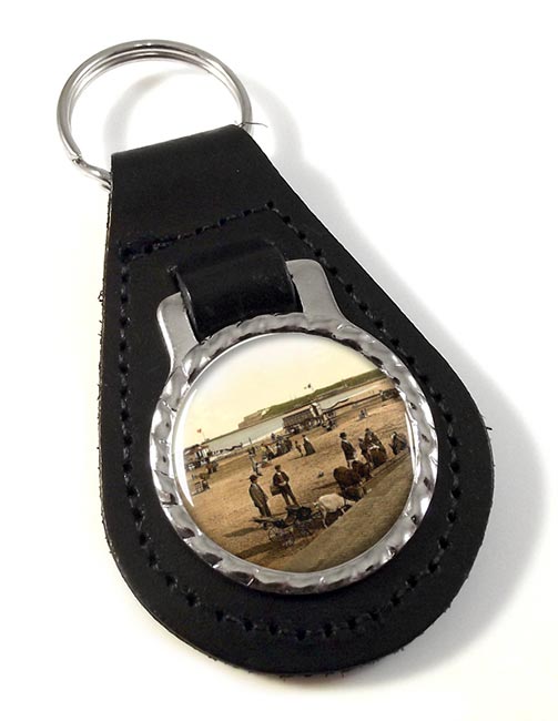 The Port Weymouth Dorset Leather Key Fob