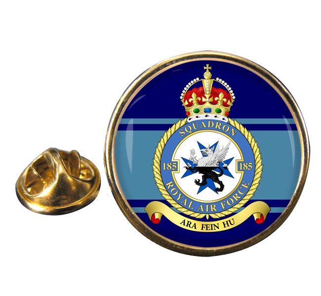 No. 185 Squadron (Royal Air Force) Round Pin Badge
