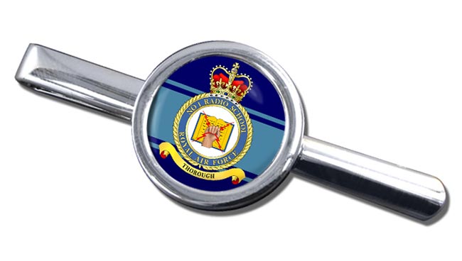 No. 1 Radio School (Royal Air Force) Round Tie Clip