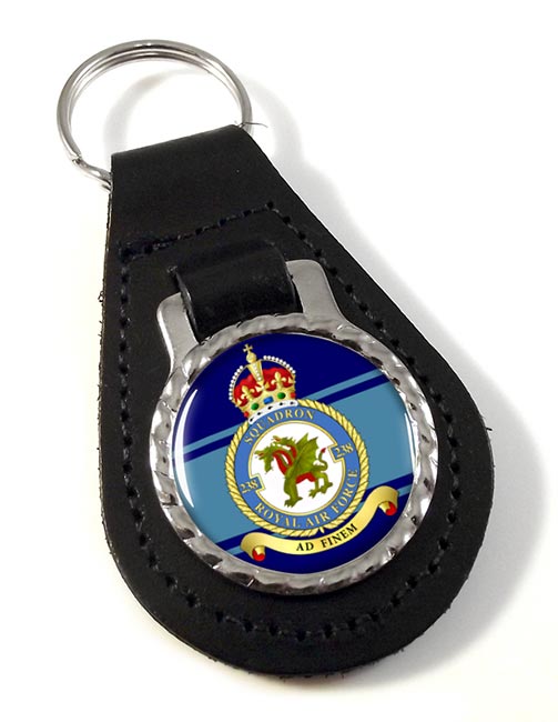 No. 238 Squadron (Royal Air Force) Leather Key Fob