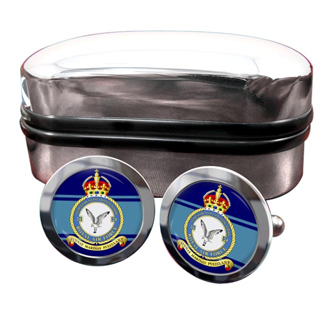 No.24 Elementary Flying Training School (Royal Air Force) Round Cufflinks