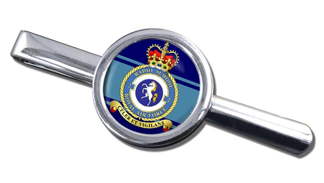 No. 2 Radio School (Yatesbury) (Royal Air Force) Round Tie Clip
