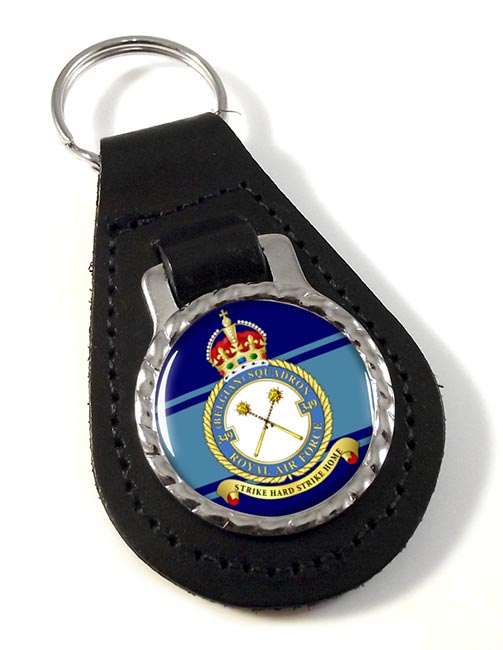No. 349 Belgian Squadron (Royal Air Force) Leather Key Fob
