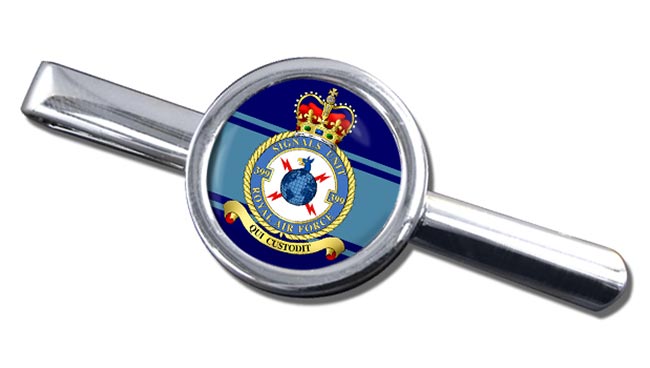 No. 399 Signals Unit (Royal Air Force) Round Tie Clip