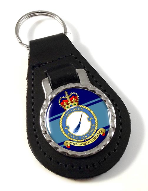 No. 40 Squadron (Royal Air Force) Leather Key Fob