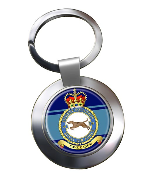No. 49 Squadron (Royal Air Force) Chrome Key Ring