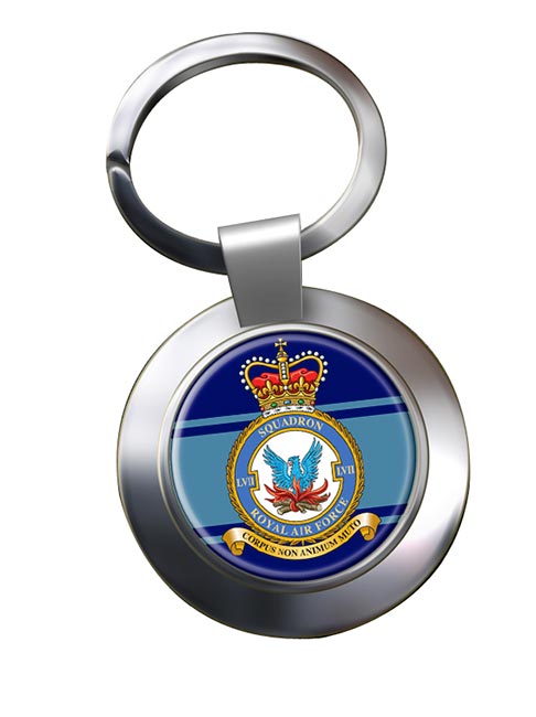No. 57 Squadron (Royal Air Force) Chrome Key Ring