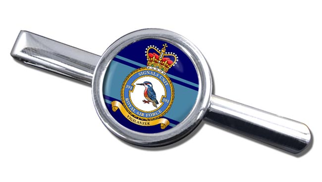 No. 591 Signals Unit (Royal Air Force) Round Tie Clip