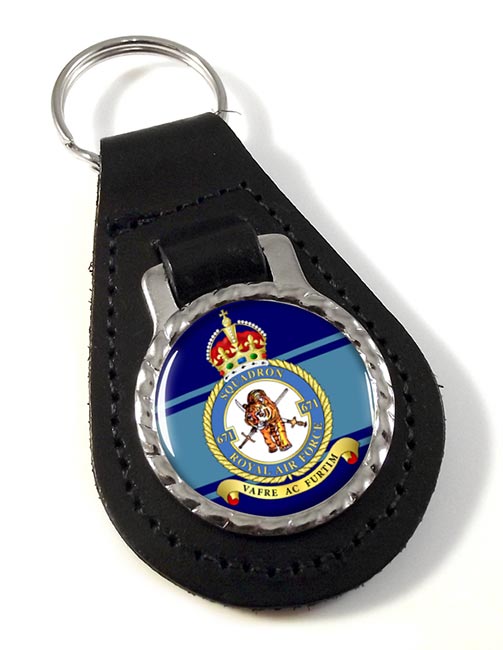No. 671 Squadron (Royal Air Force) Leather Key Fob