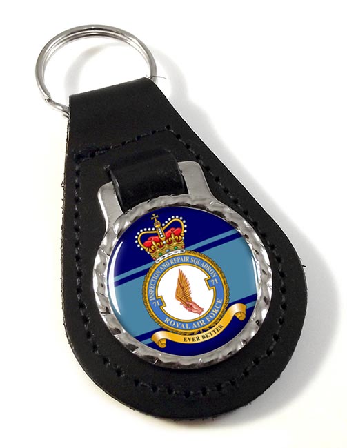 No. 71 Inspection and Repair Squadron (Royal Air Force) Leather Key Fob