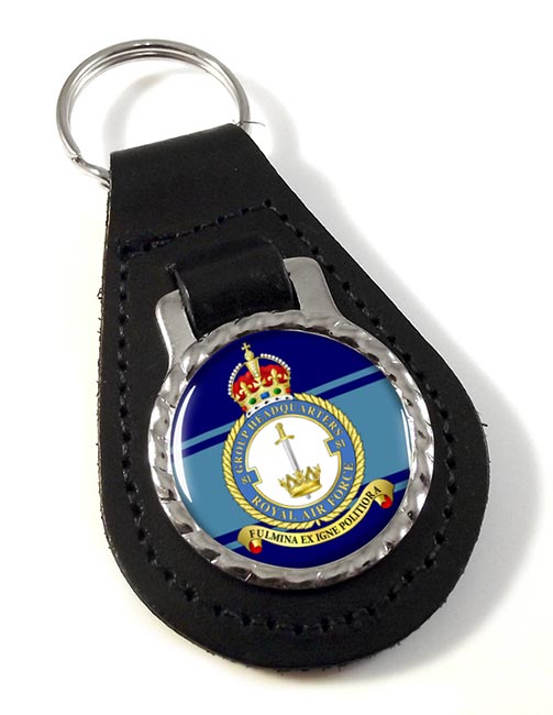No. 81 Group Headquarters (Royal Air Force) Leather Key Fob