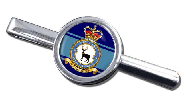 No. 90 Signals Unit (Royal Air Force) Round Tie Clip
