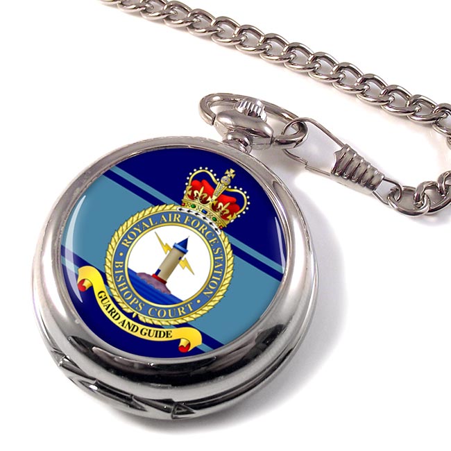 RAF Station Bishops Court Pocket Watch