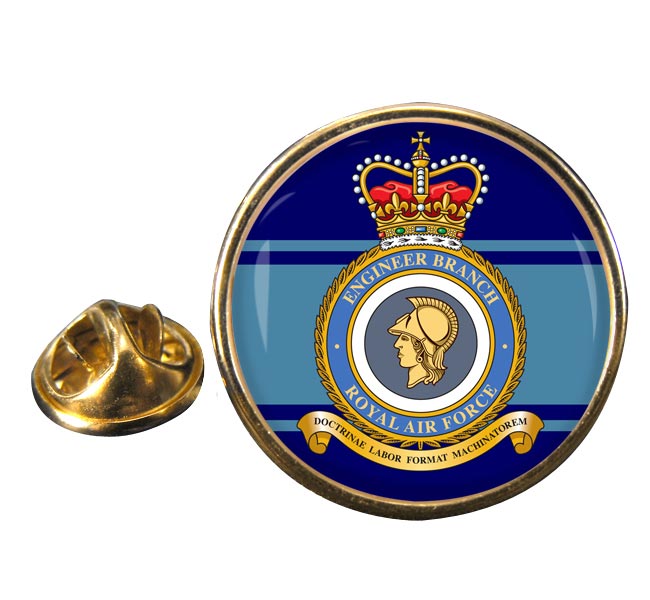 Engineer Branch (Royal Air Force) Round Pin Badge