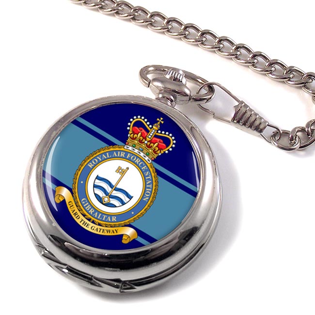 RAF Station Gibraltar Pocket Watch
