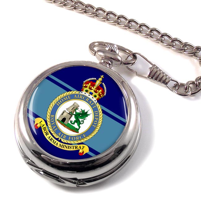 UK Gift Shop Home Aircraft Depot Royal Air Force Pocket Watch
