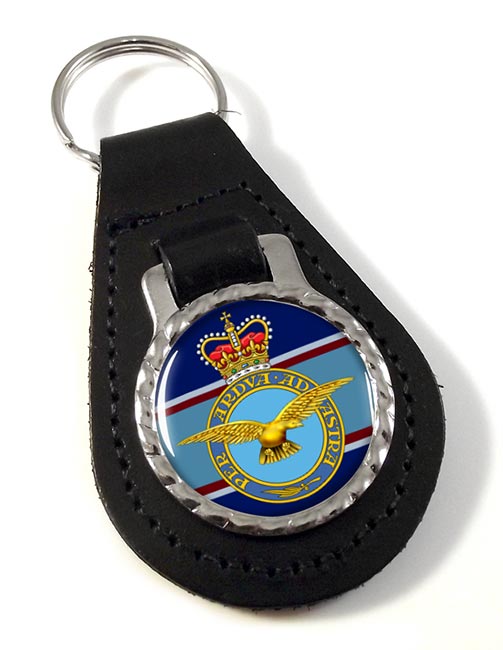 Royal Air Force Leather Key Fob