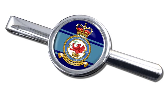 No. 54 Signals Unit (Royal Air Force) Round Tie Clip