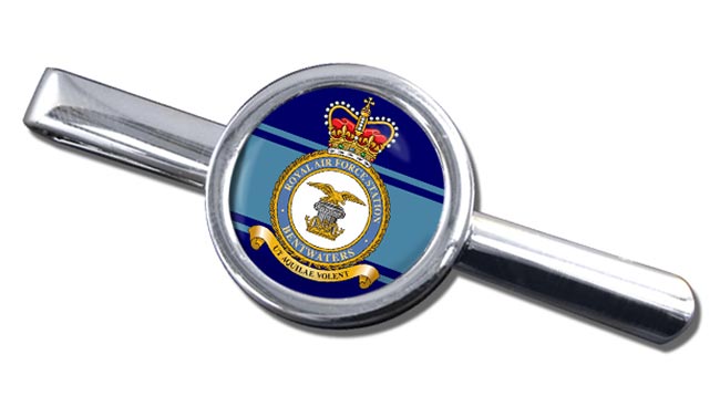 RAF Station Bentwaters Round Tie Clip
