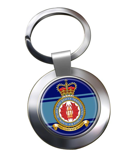 Search and Rescue Training Unit (Royal Air Force) Chrome Key Ring